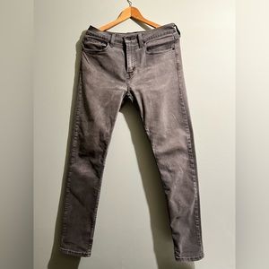 Levi’s 512 slim taper 31x32 vintage gray jeans